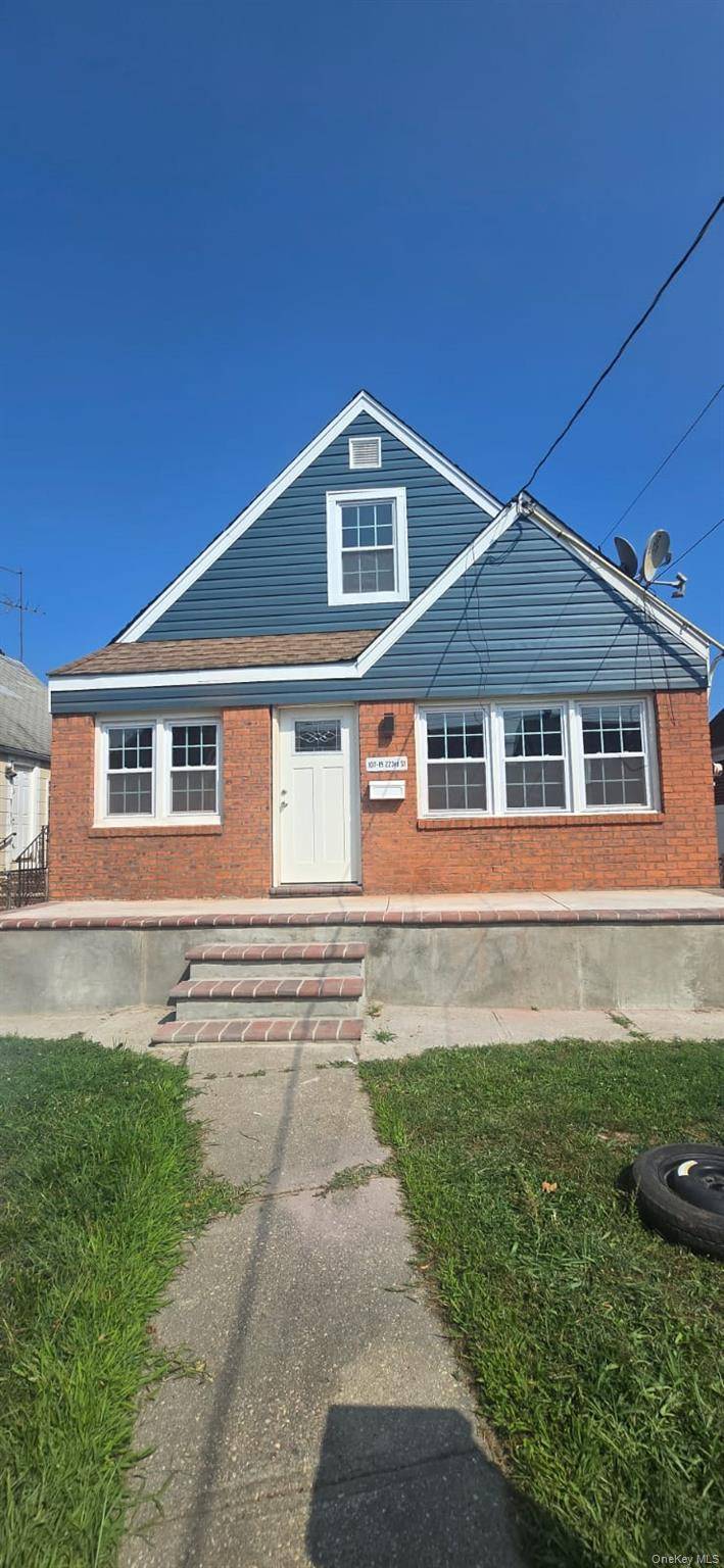 Fully renovated 1 family home with quartz counter tops, stainless steel appliances, hardwood floors, central AC forced air heating.