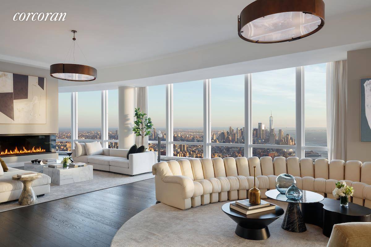GRAND FULL FLOOR FIVE BEDROOM PENTHOUSE WITH 360 DEGREE RIVER AND CITY VIEWS AND PRIVATE TERRACE.