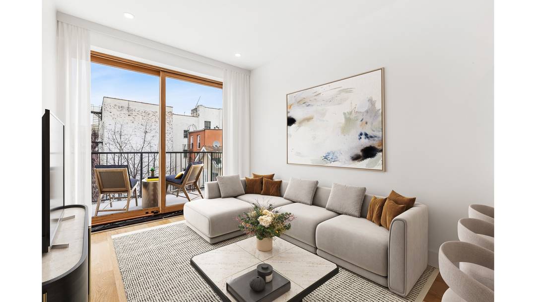 Pulaski Gardens is a newly constructed, seven unit boutique condominium set on a quiet, tree lined brownstone block in the heart of Bedford Stuyvesant.