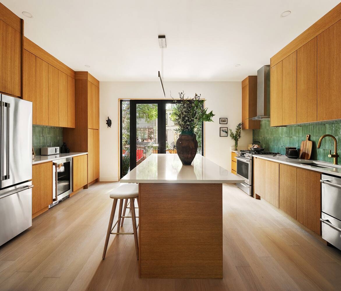 The Greene House A Brooklyn Brownstone Reborn The Greene House is a distinguished 19 foot wide two family residence reimagined through a meticulous gut renovation.