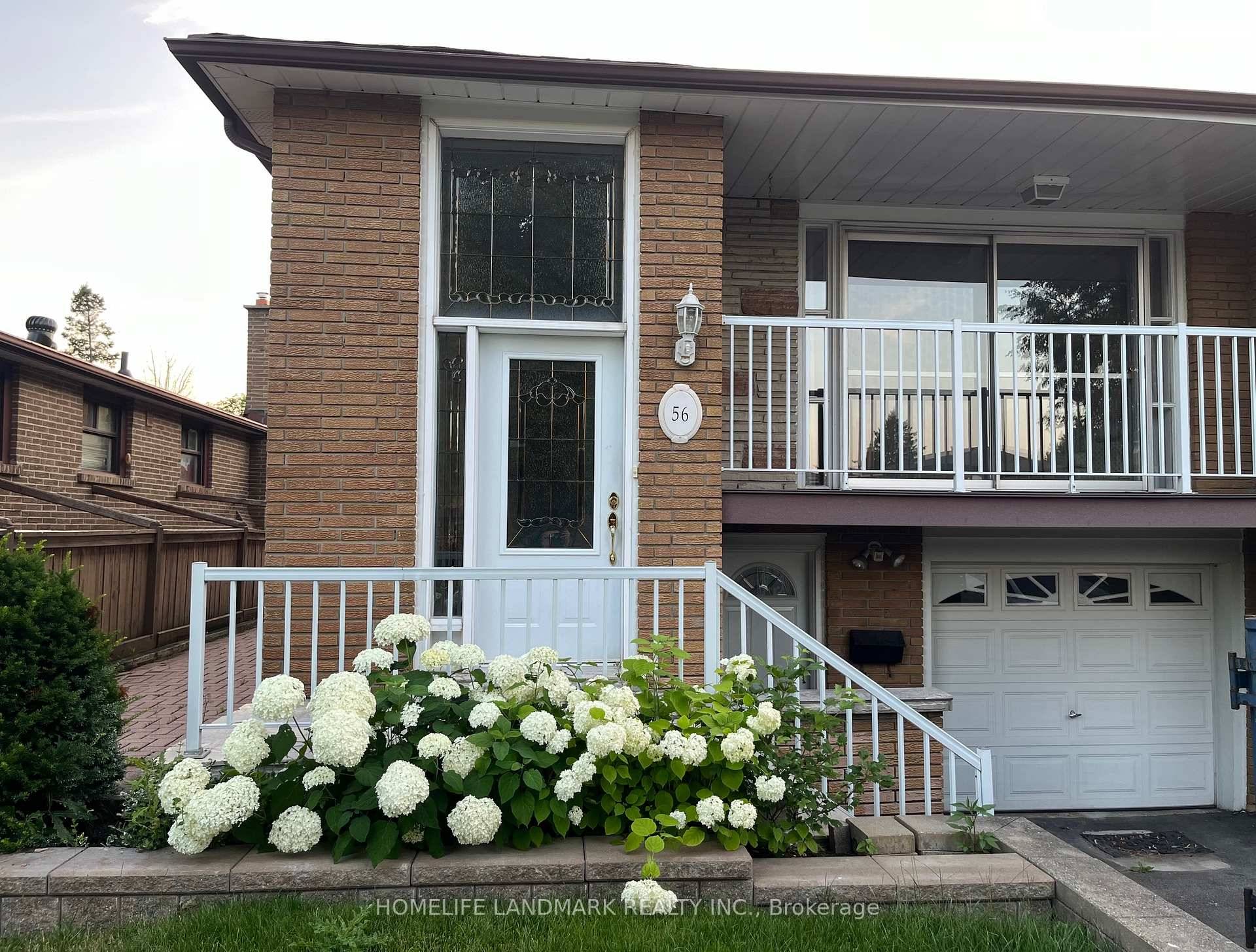 Convenient and Quiet Semi Detached Raised Bangalow Upper Level in North York, 3 1 Bedroom, 2 Bathrooms, Top Ranking School Hillmount P.
