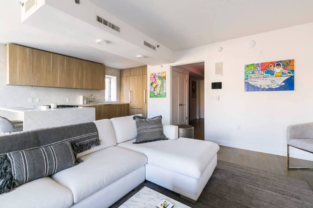 This impeccably designed 2 bedroom 2 bathroom condo is located in a newly built condominium with seven full floor residences each with direct key locked elevator access offering the ultimate ...