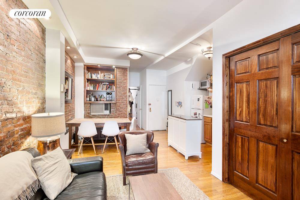 Rarely Available and absolutely charming, this one bedroom floor thru is not to be missed.