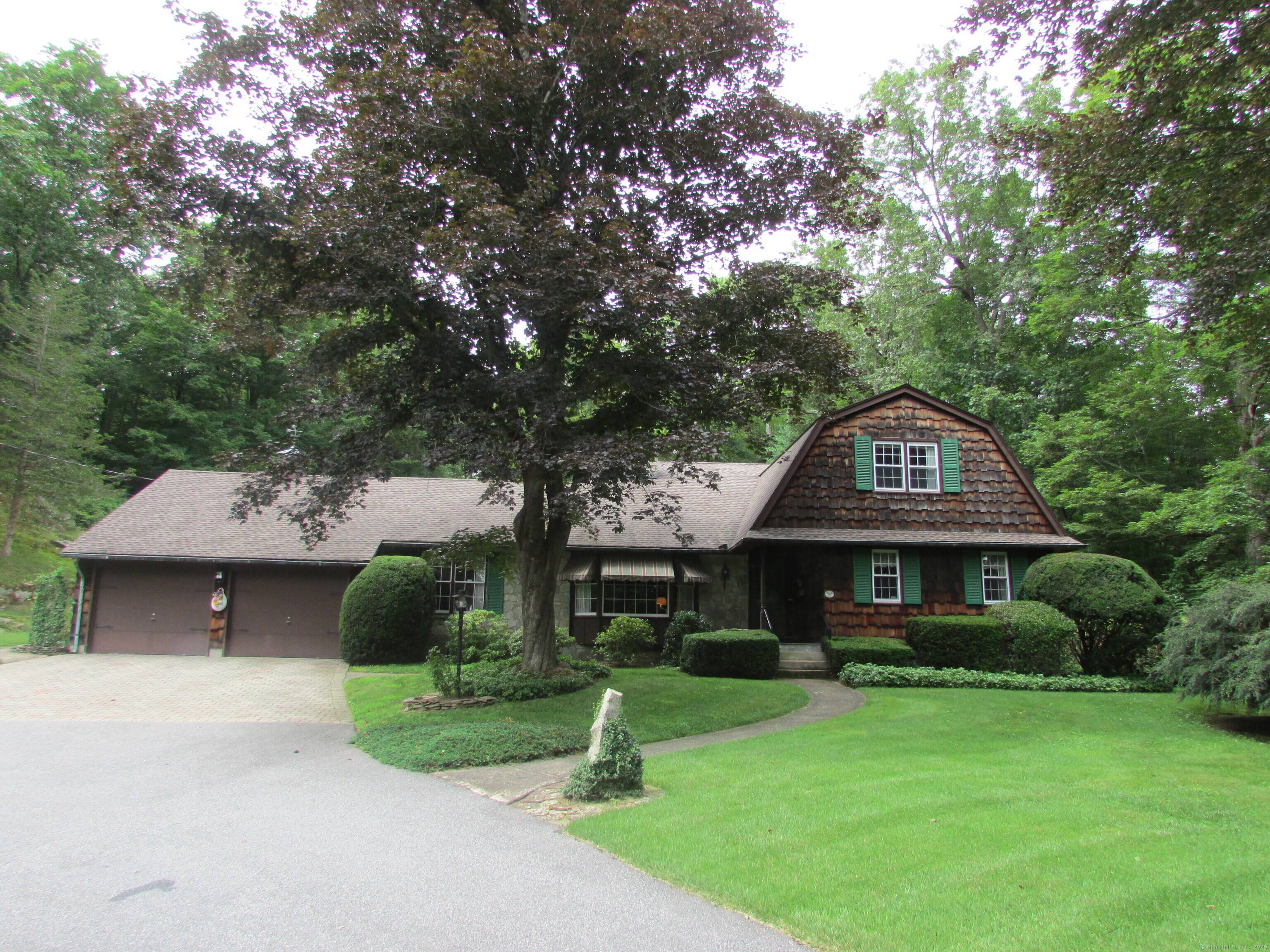 Beautiful Private 1. 7 Acre setting for this Spacious 4 Bedrm.