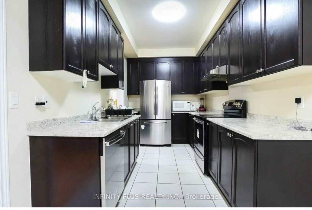 Beautiful 4 bedroom, 3 bath semi detached home available for lease in a highly sought after neighbourhood !