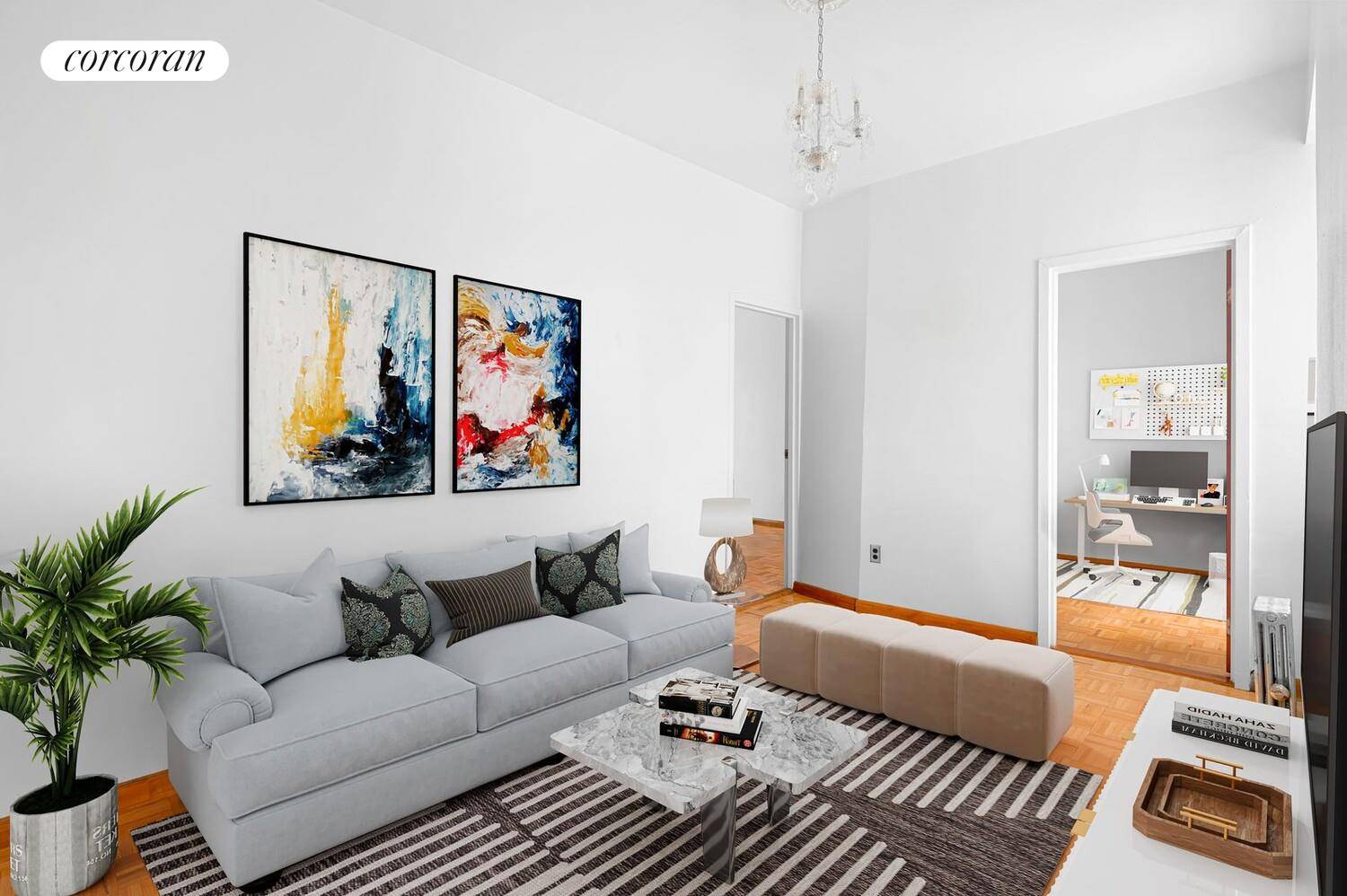 Incredible East Village Value Spacious Two Bedroom with Ultra Low Maintenance !