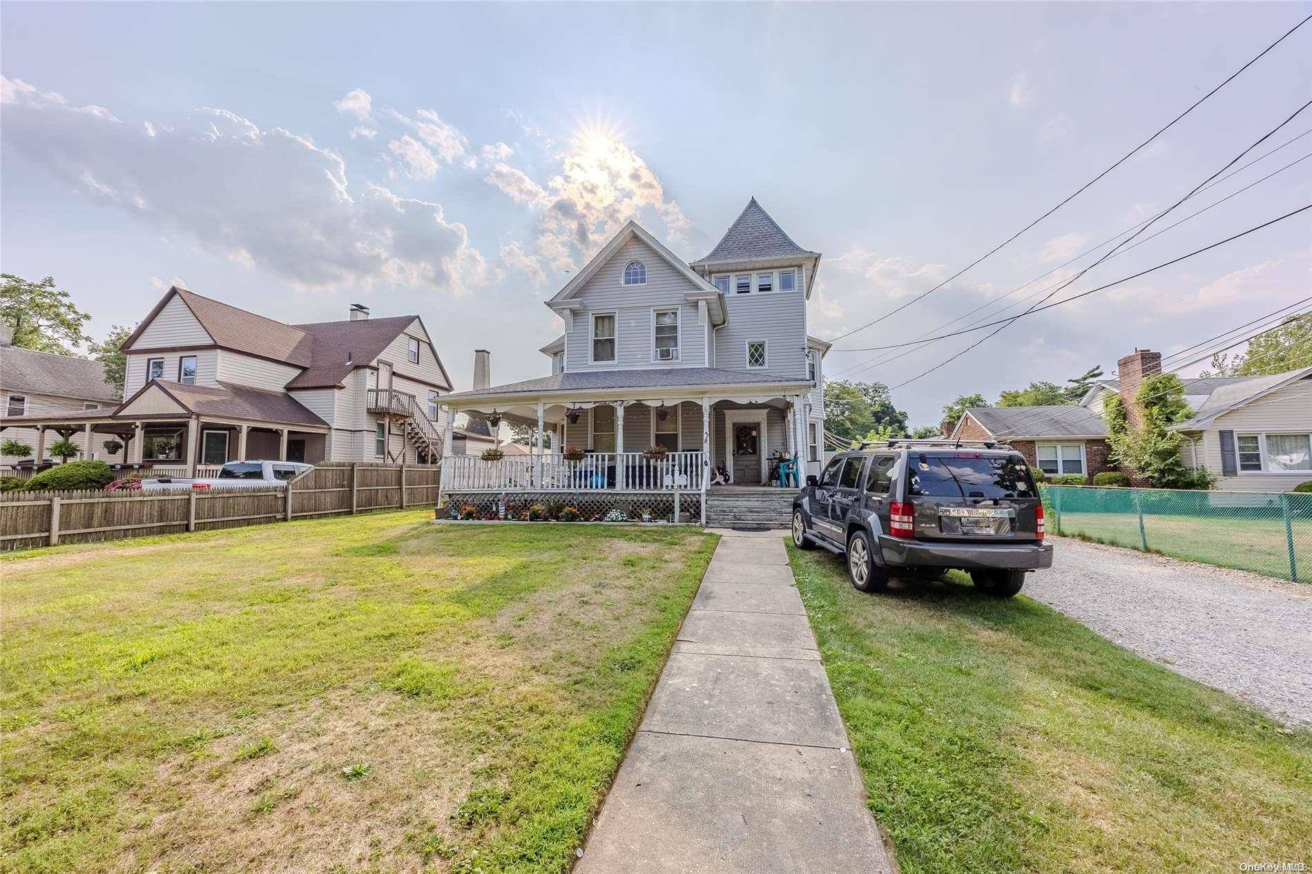 Currently Used As A Two Family Home, 6 Bedroom 2 Bathroom, Victorian Style Home !