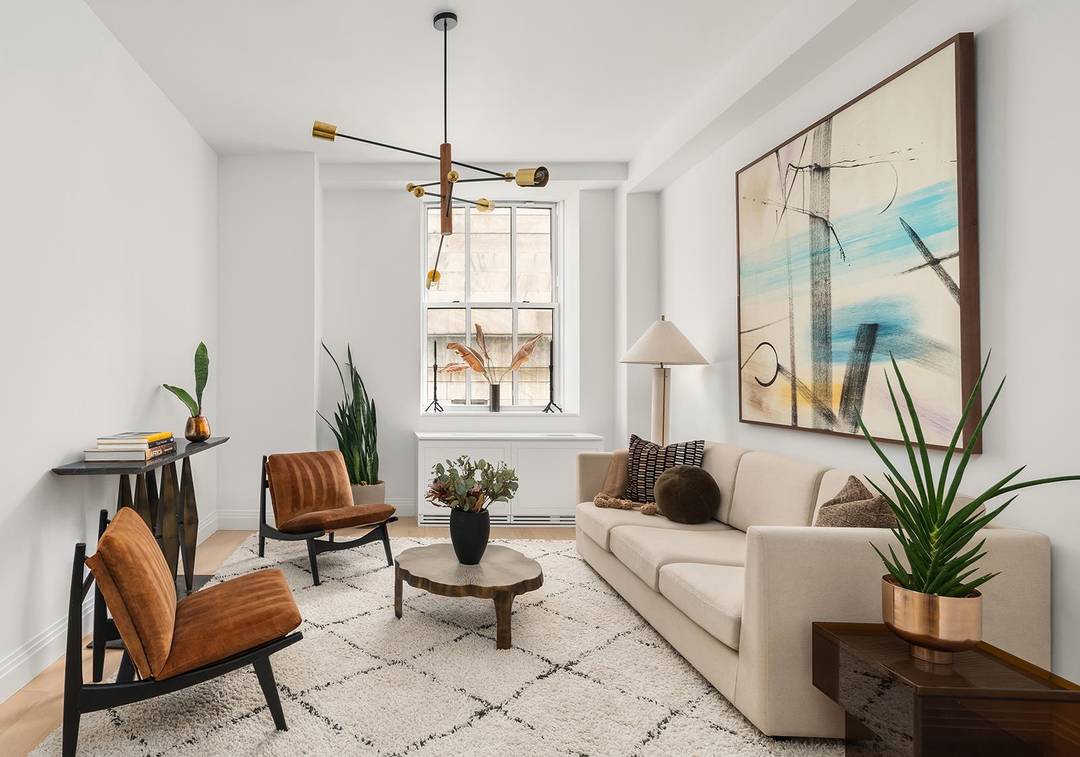 Move In Ready ! Residence 2218 is a 781 SF, spacious one bedroom layout within One Wall Street.