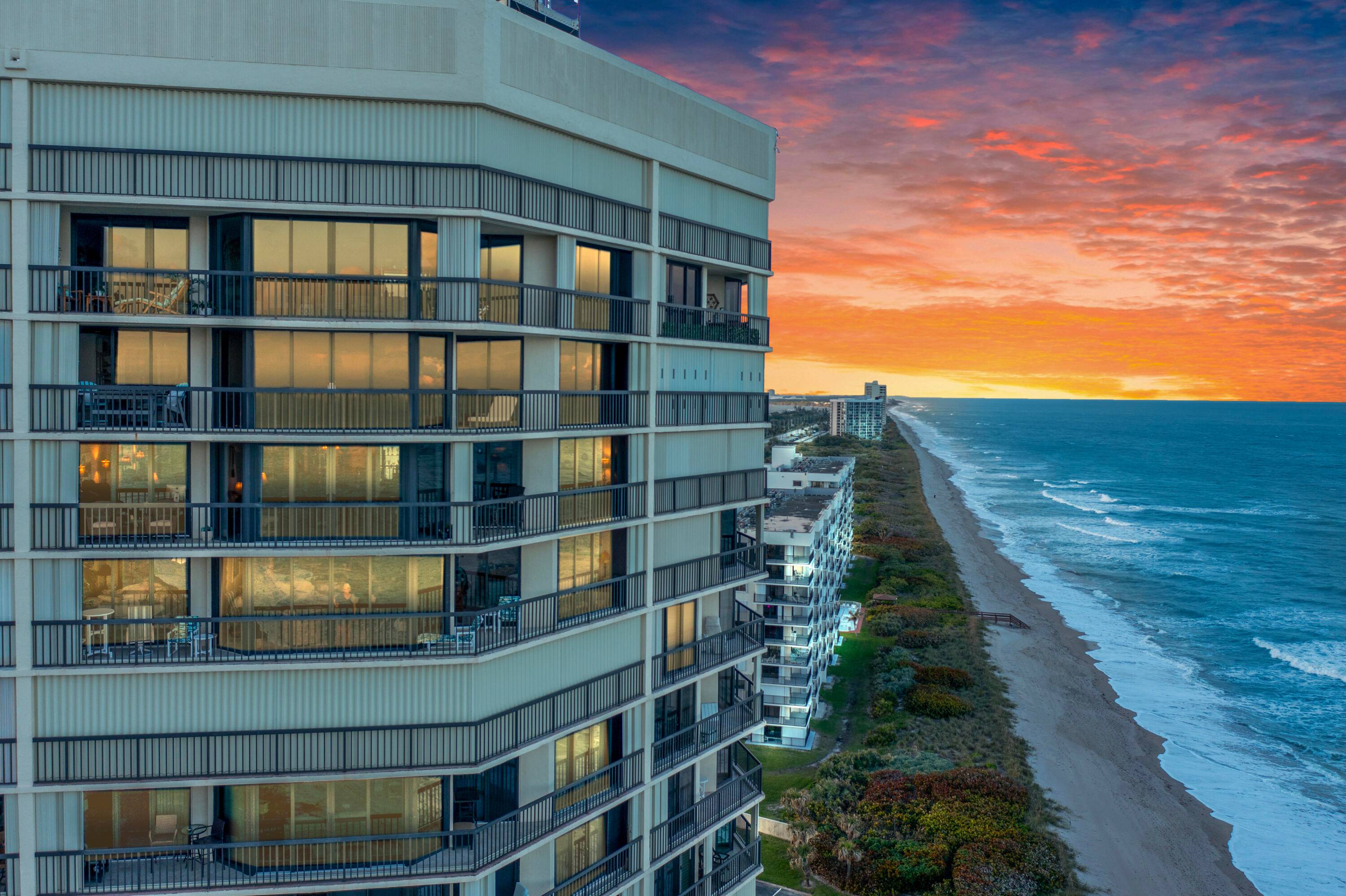 Come home to the ocean in this breathtaking 3 bedroom, 2 bathroom unit located on the 17th floor in Islandia II.