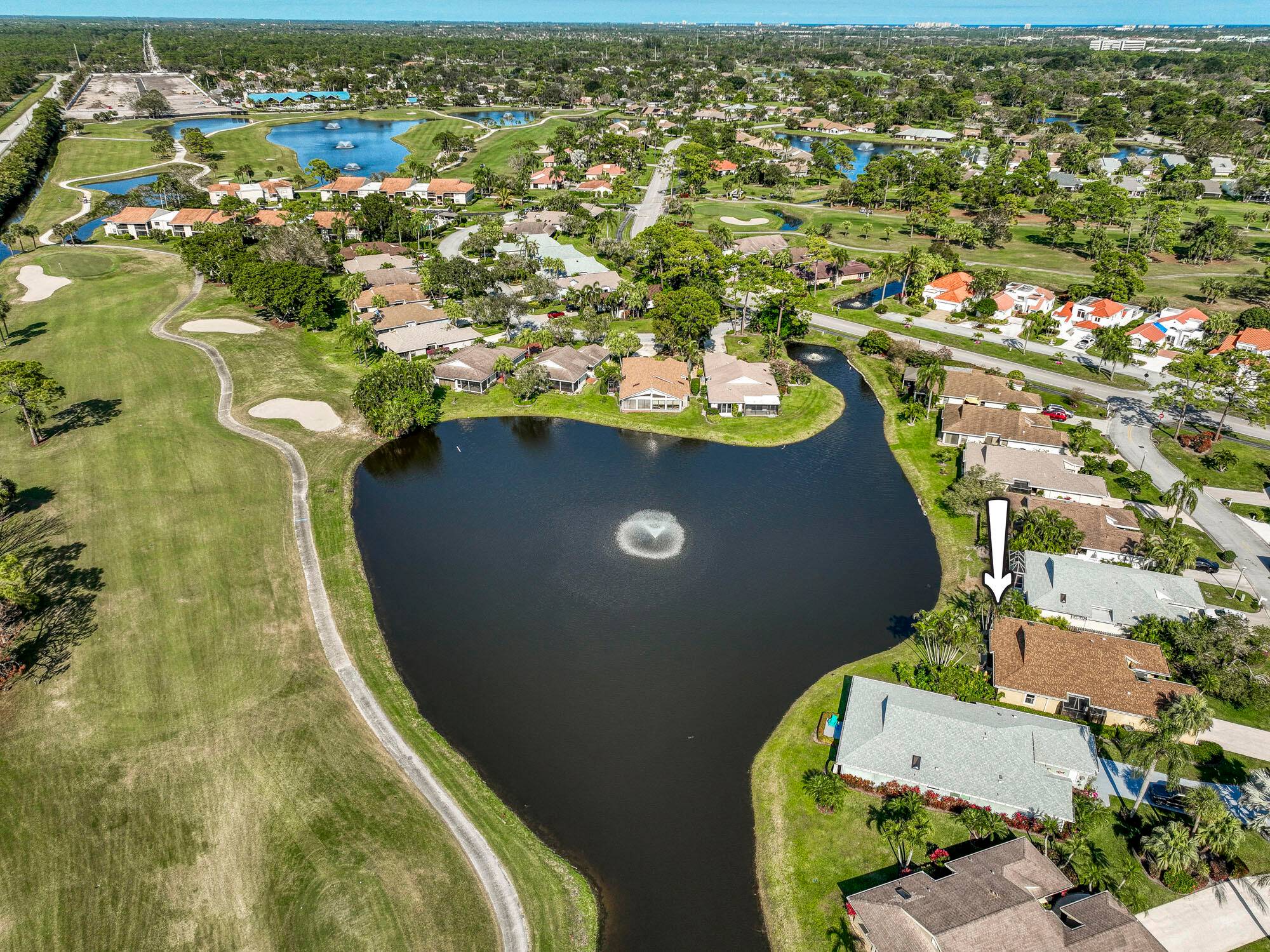 The moment you walk into this home you will feel at home as you are greeted with an open floor plan and spectacular views over the fountained lake.