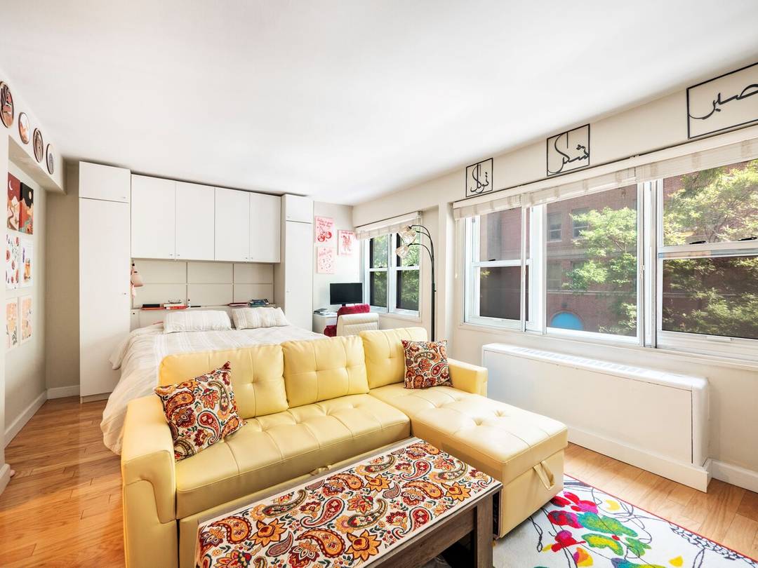 Welcome to Apartment 3C at 210 East 63rd Street, an oversized alcove studio with the footprint of a true one bedroom, offering exceptional value, flexibility, and pin drop quiet living ...
