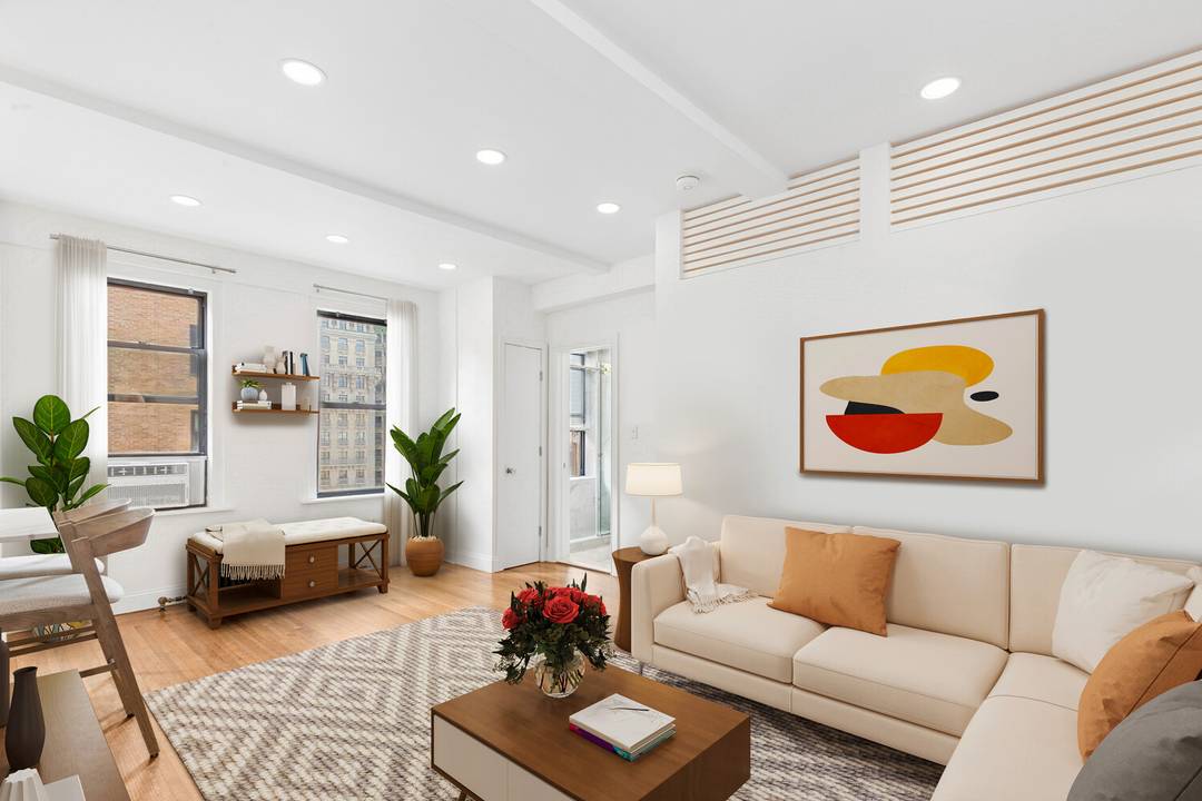 BE THE FIRST to live in this thoughtfully designed studio alcove since its renovation.