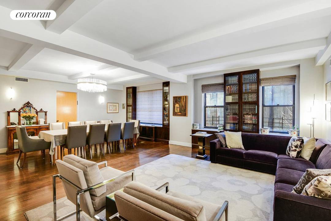 Experience grand pre war living in this impeccably combined C amp ; D line at 545 West End Avenue a rare, sprawling 8.