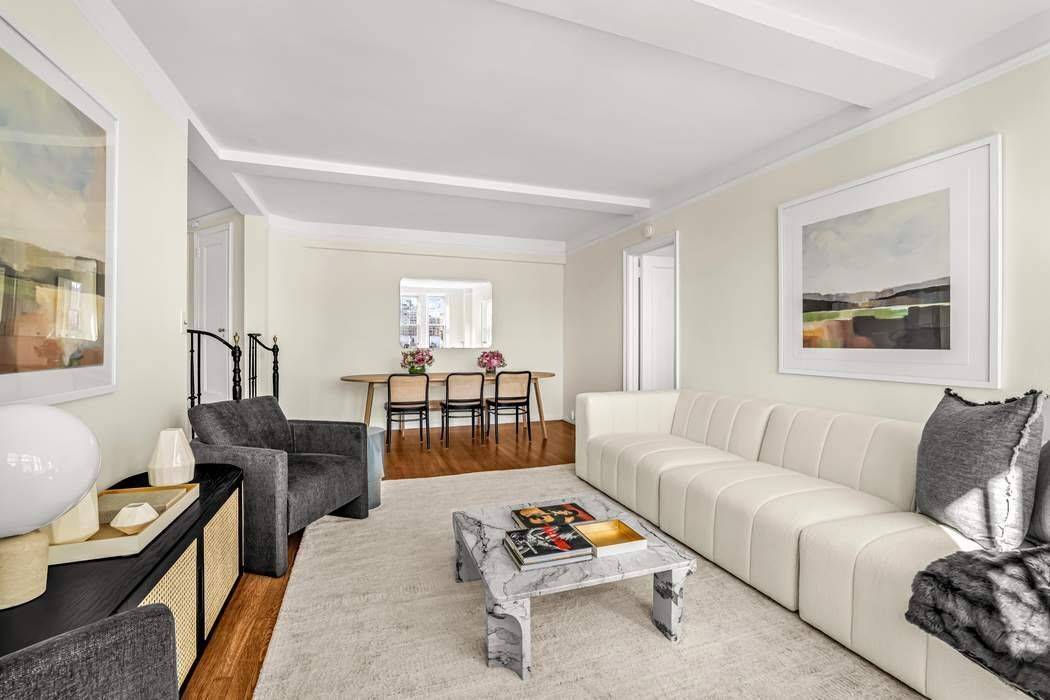 Elevated Living with Stunning Open Views Located on a high floor with breathtaking, unobstructed views, this beautifully appointed one bedroom residence offers a rare blend of classic pre war character ...