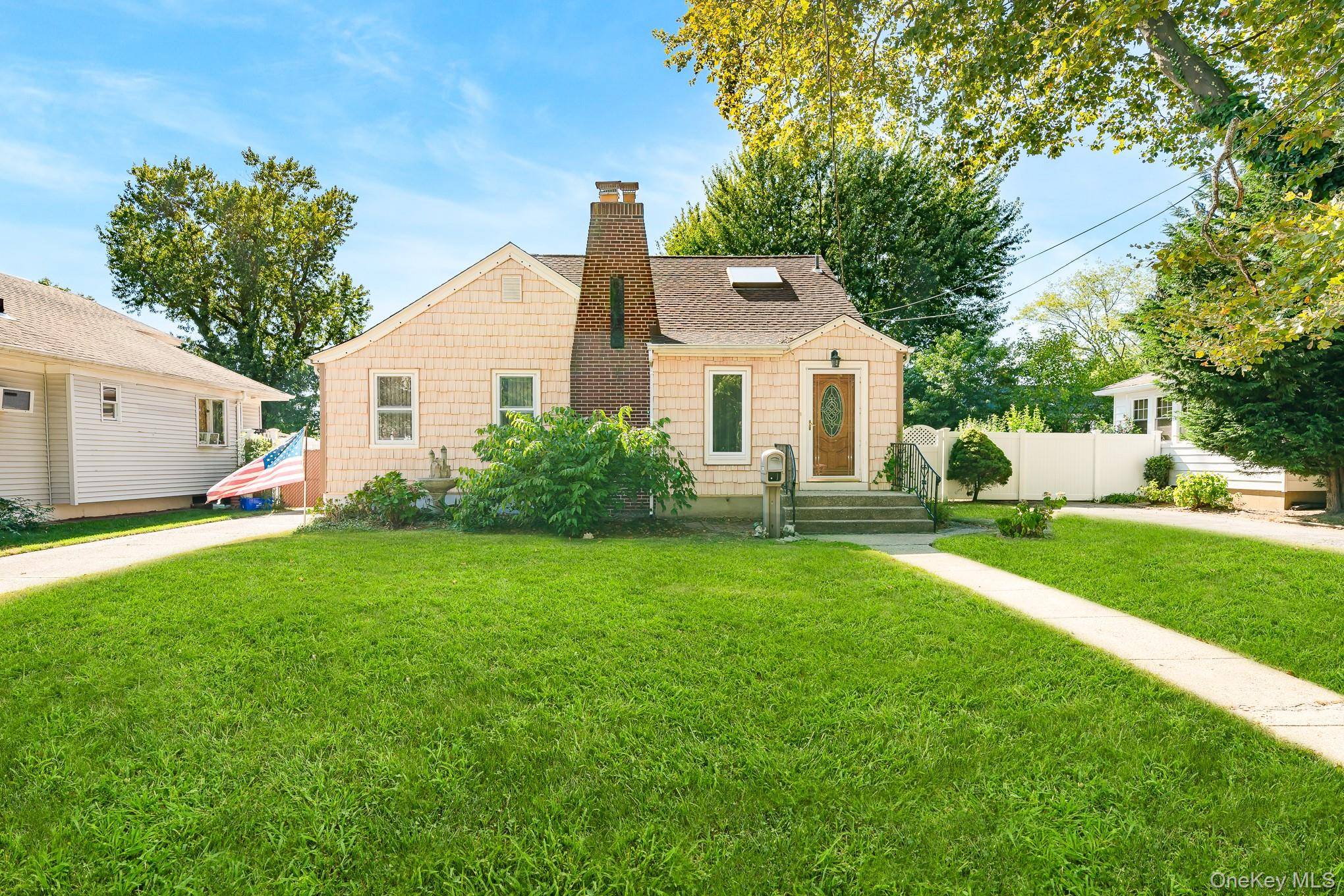 Tucked away on a residential block, this expanded Cape offers space and versatility.