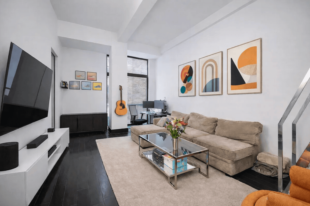 Sophisticated contemporary living meets downtown convenience in this exceptional one bedroom residence with a versatile loft space at 254 Park Avenue South Condominium in the heart of Flatiron.