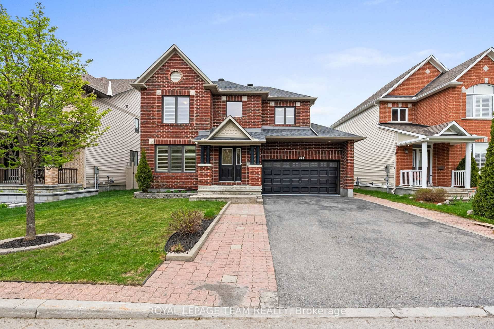 The perfect 4 bedroom family home with a glorious view of Chapman Mills Forest across the street.