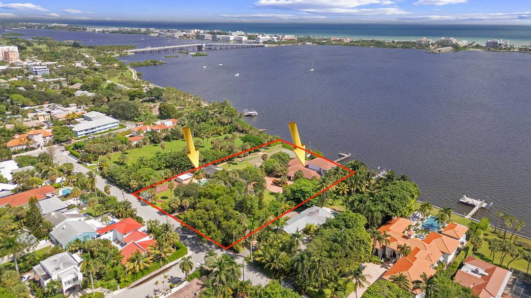 Rare 71, 874 SF 1. 65 acre residentially zoned parcel with direct Intracoastal Waterway access in Lake Worth Beach.