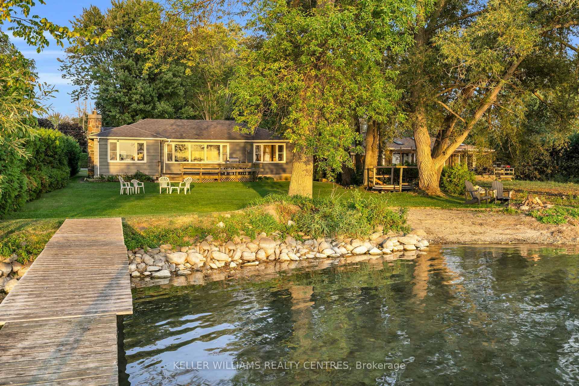 Welcome to the Gray Cottage a rare opportunity awaiting on the coveted Lake Simcoe shoreline.