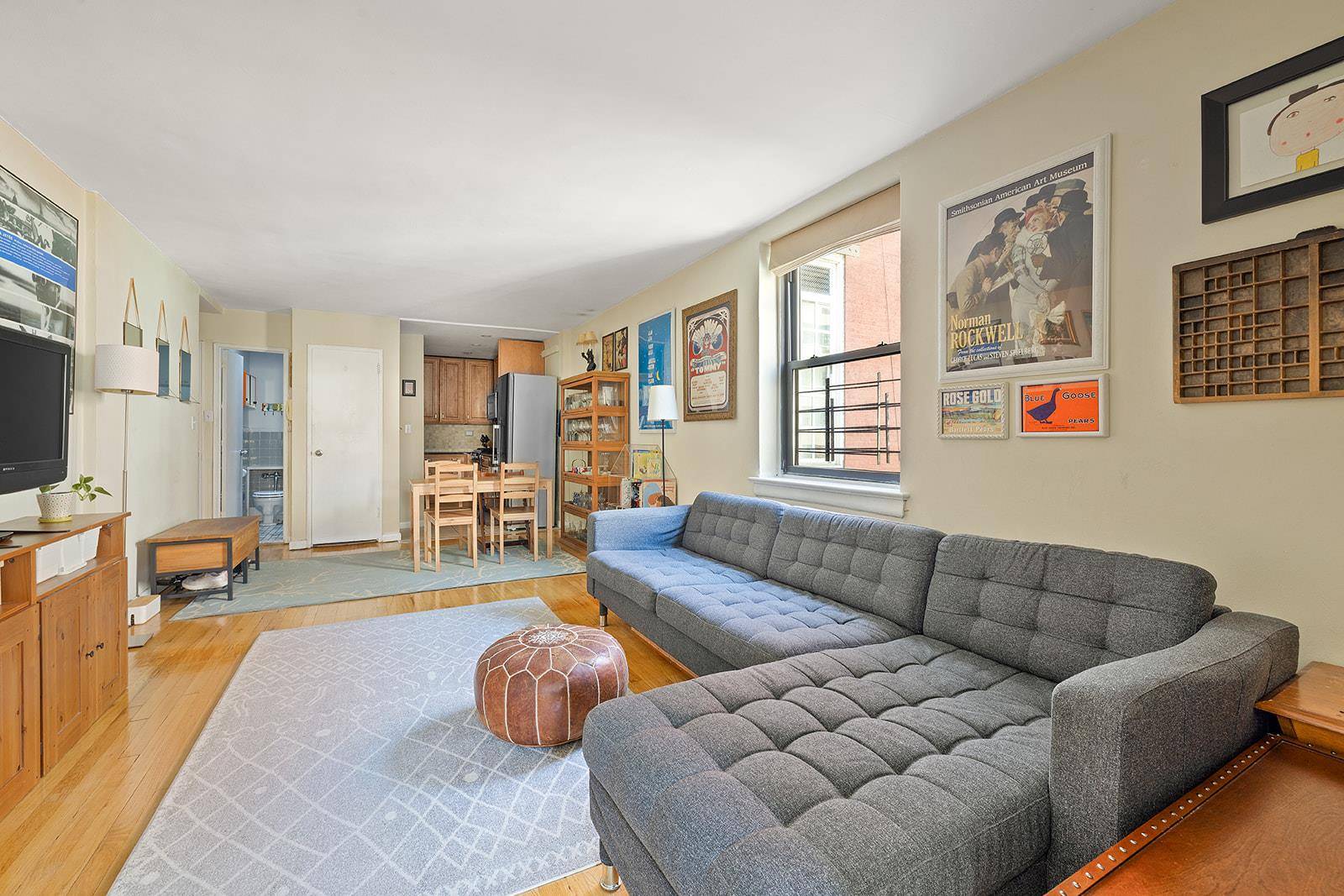 Welcome home to this spacious two bedroom apartment with great northern and western light on the top floor of a co op that boasts some of the lowest monthly charges ...