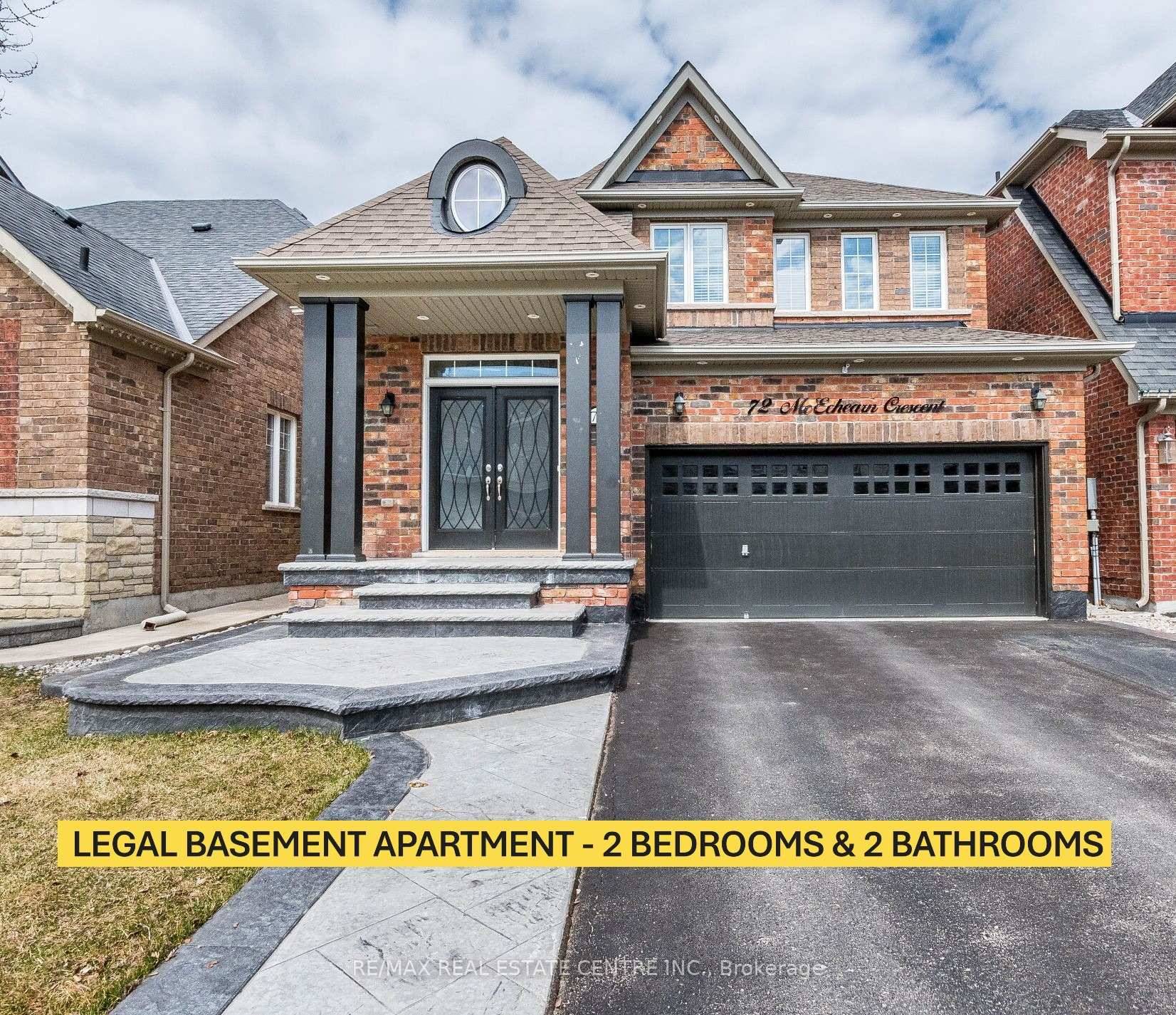 Welcome to this Absolutely Gorgeous 4 2 Bedroom, 5 Bathroom Detached Home with 6 Car Parking amp ; No Sidewalk in the Highly Desirable Southfields Village, Caledon.