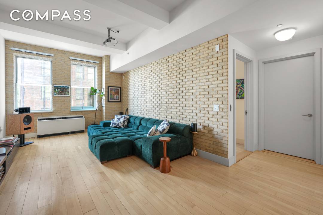 Welcome to Apartment 9C, a 1, 056 square foot one bedroom, one bathroom condo in a full service building in the heart of Tribeca.