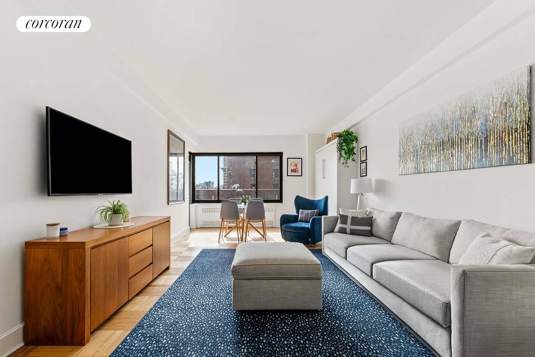 Rare Balcony Residence with East River Views Perched high above East End Avenue, this sun filled one bedroom enjoys sweeping southern exposures, spectacular East River views from every room, and ...