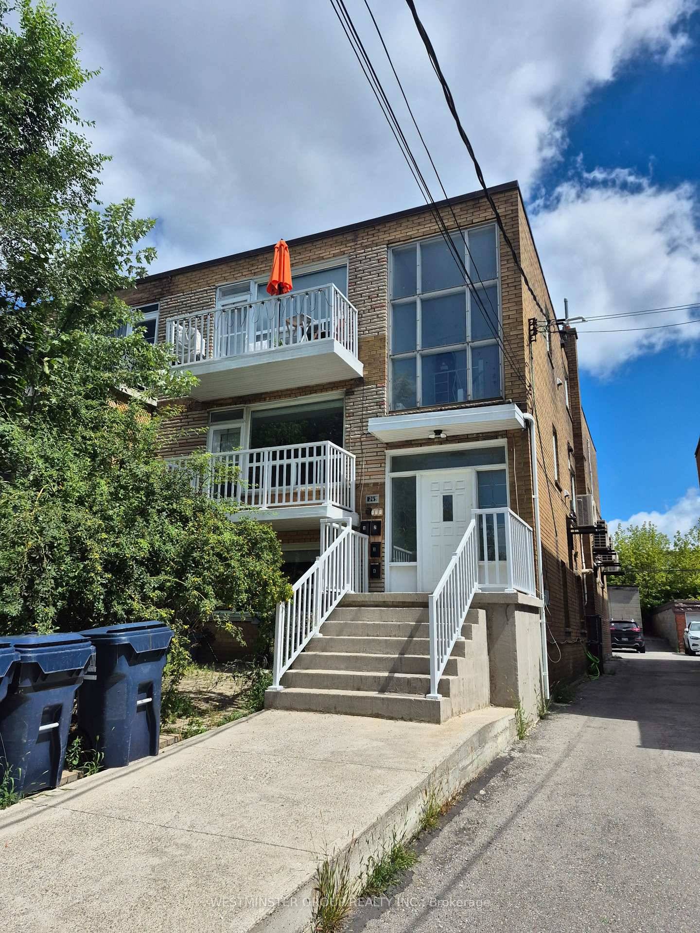 Above ground, freshly renovated and upgraded 1 Bedroom den Den can be used as a second bedroom Unit In A Well Maintained Building On Marlee Avenue.