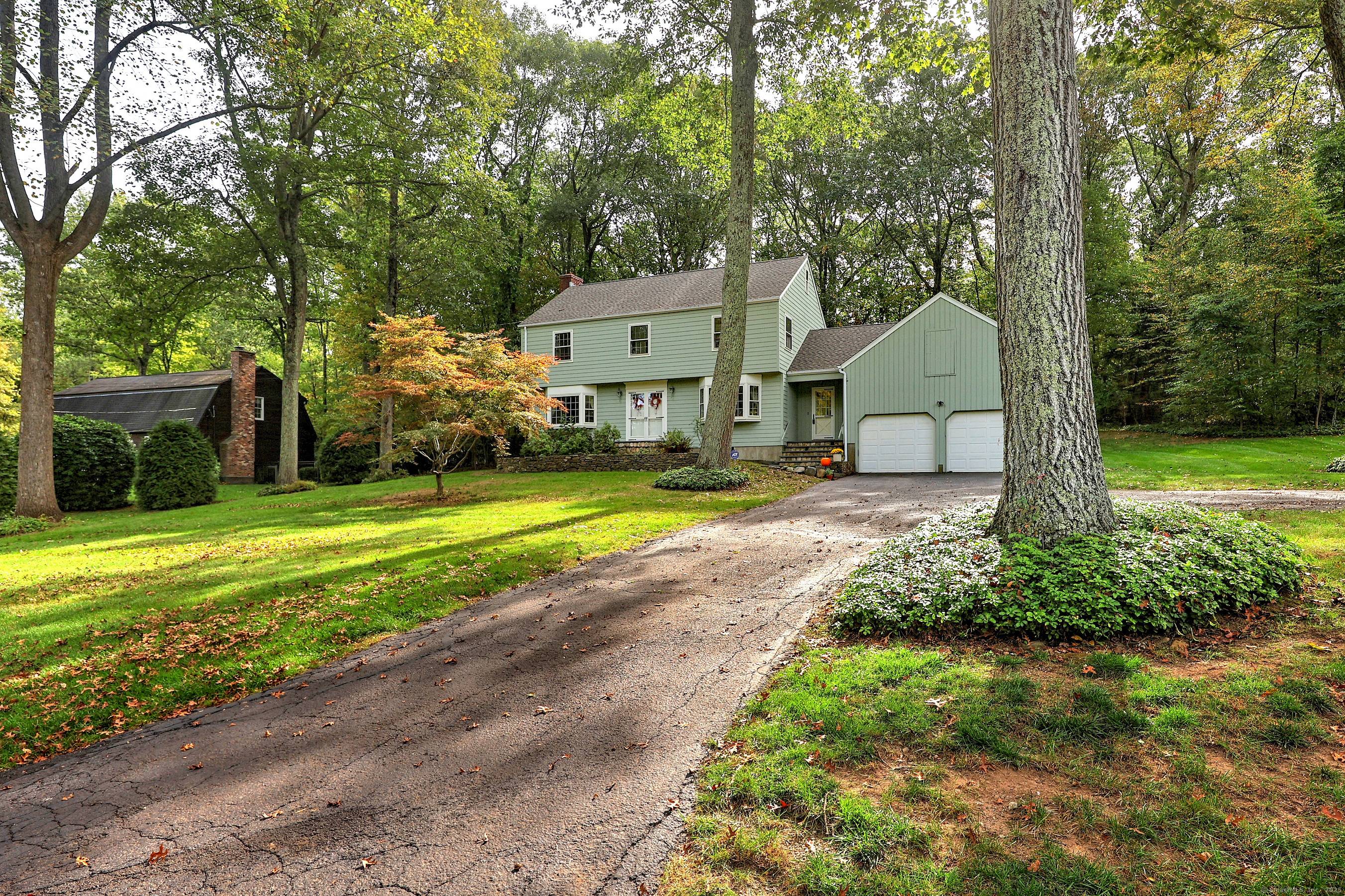 Beautiful, first time offered colonial in the sought after Quaker Farms neighborhood, this 4 bedroom, 2.