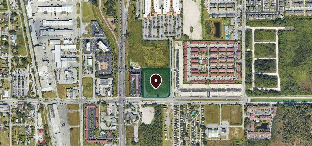 Prime commercial development site in Florida City within walking distance to FL Keys Outlet Mall.