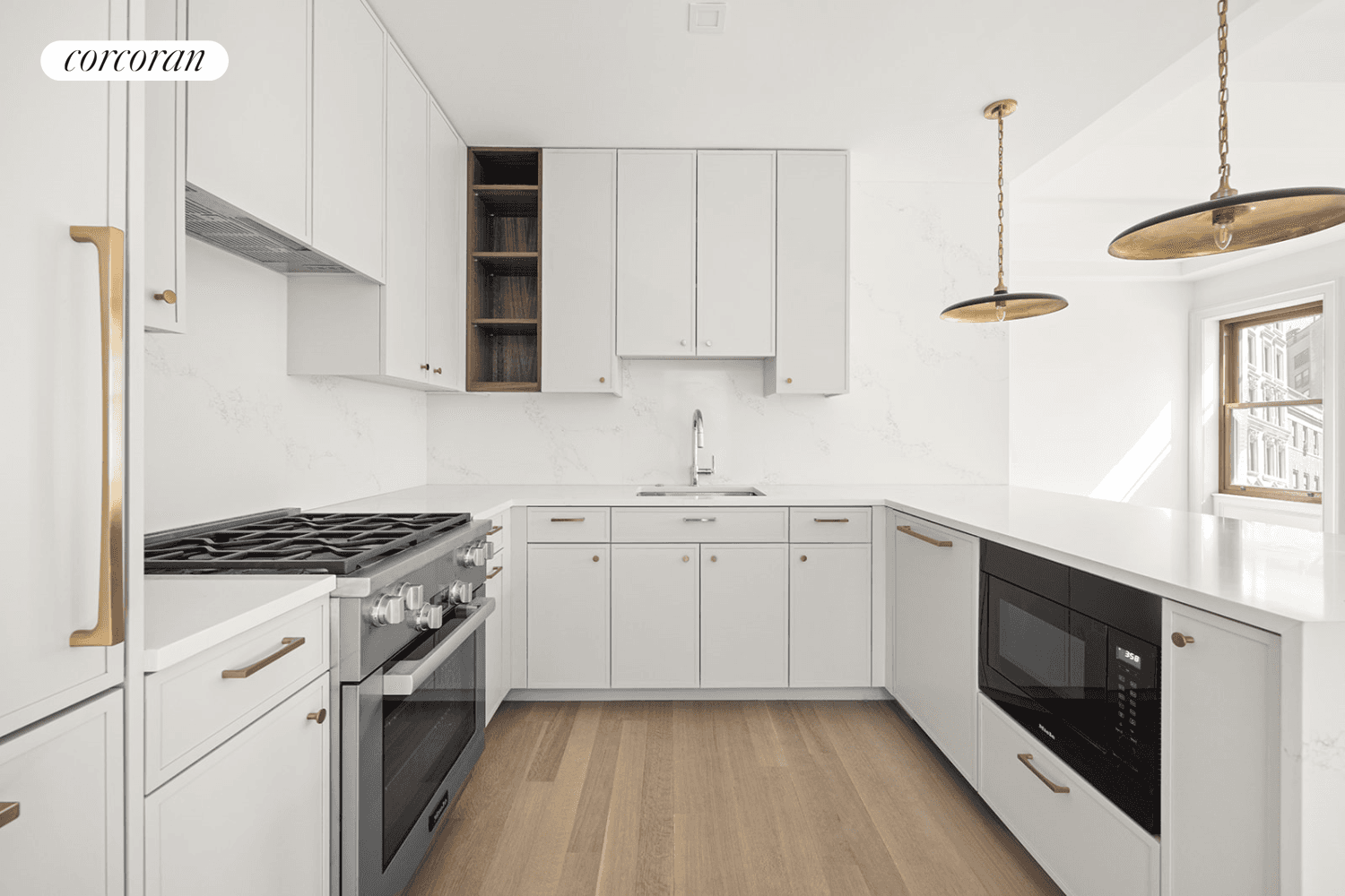 Enjoy classic sophistication and bright southern light in Residence 402 at The Wellington a refined 2 bedroom, 2 bath half floor home in a boutique landmark building on Madison Avenue.