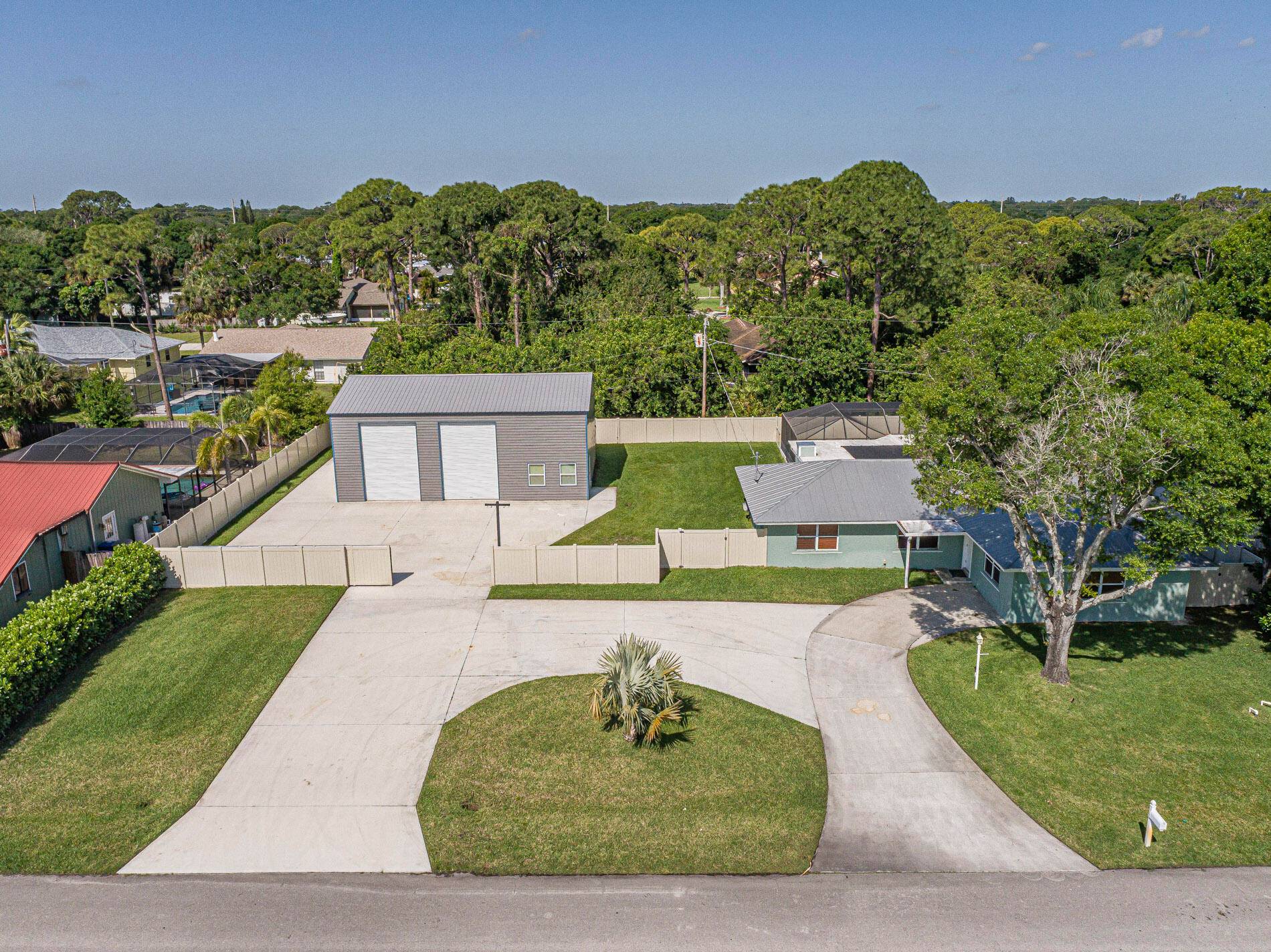 4 2. 5 Pool Home on a Double Lot with 30'x45' Detached Garage with 10' Doors and a Two Post Lift, RV Pad and Extra Parking, Both Full Baths Recently ...