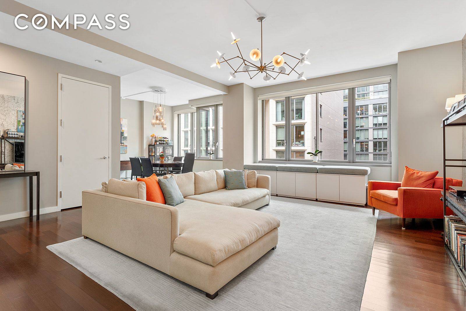 This oversized two bedroom, three bath home boasts a flexible floor plan that can easily be converted to three full bedrooms.