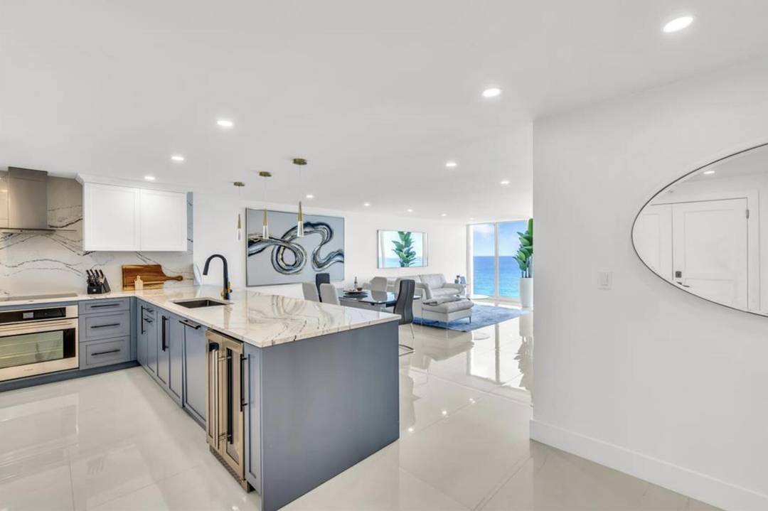 Experience coastal living at its finest in this furnished beachfront condo !