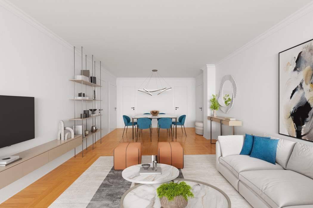 Wrapped in windows and flooded with natural light, this corner unit is a bright and spacious flex 2 bedroom, 1 bath home.