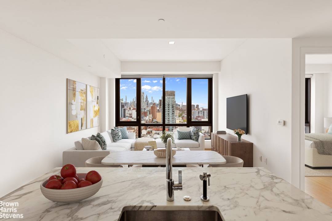 Pristine and move in ready, Residence 14D is a rare opportunity to own in one of the Lower East Side's most design forward buildings, with architecture by SHoP Architects and ...