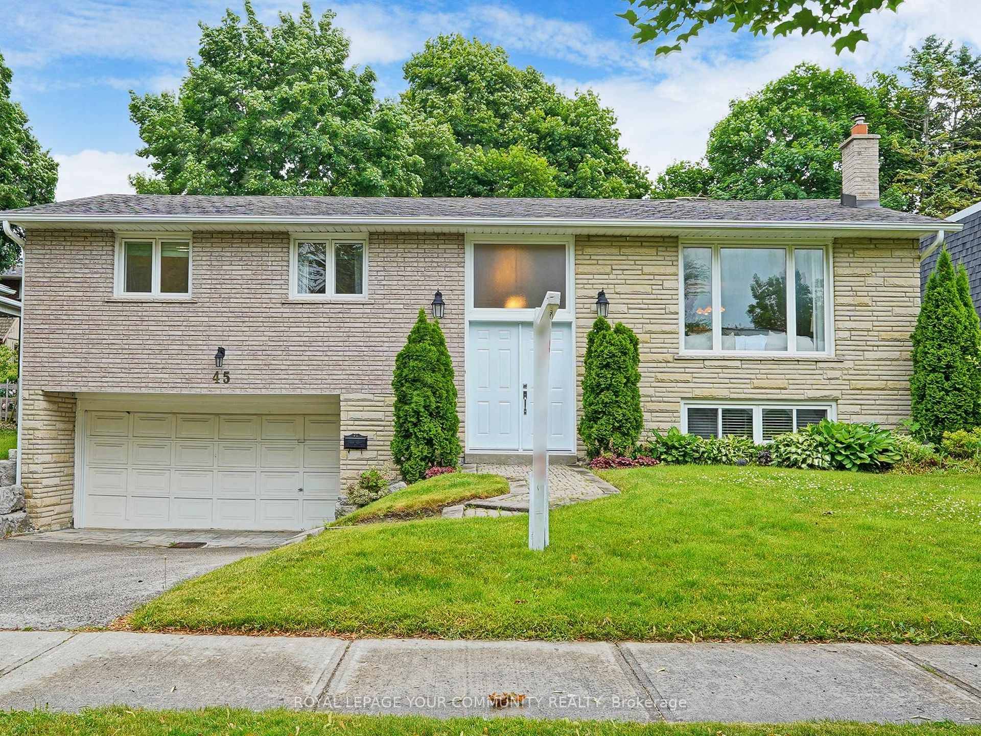 Curb Appeal On Mature Private Lot !