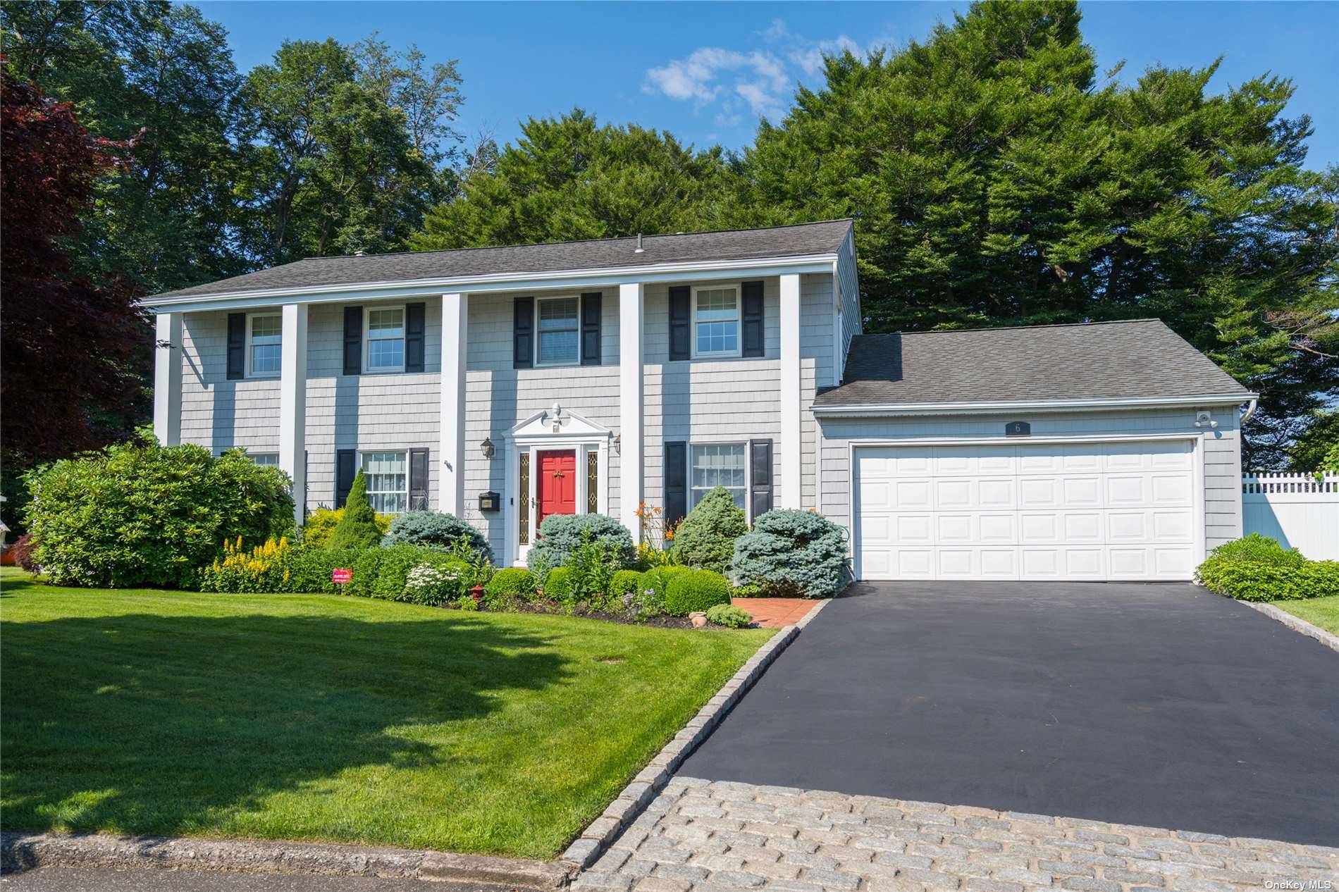 Nestled In The Heart Of Bayville In The Community Of Oak Point Woods Sits This Pristine Center Hall Colonial W Water Views On A Quiet Cul De Sac.