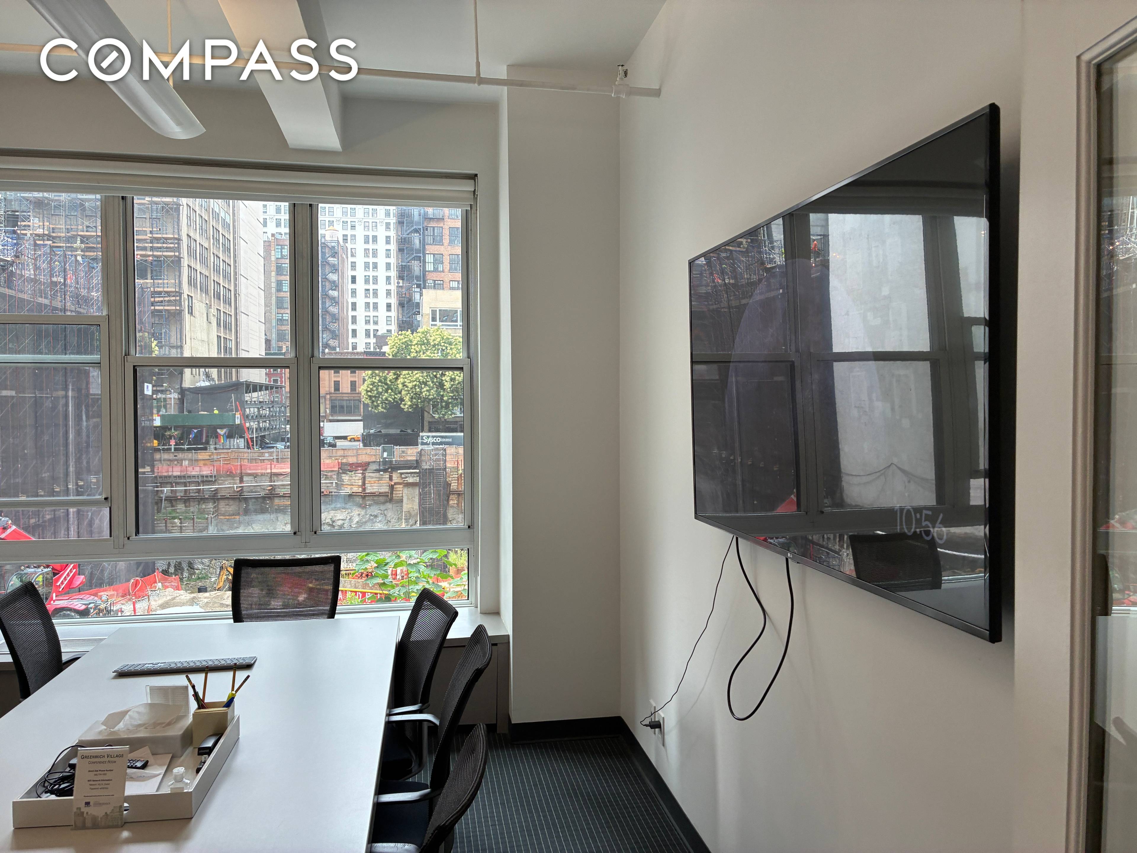 Beautifully built out office space designed by a well known architect.