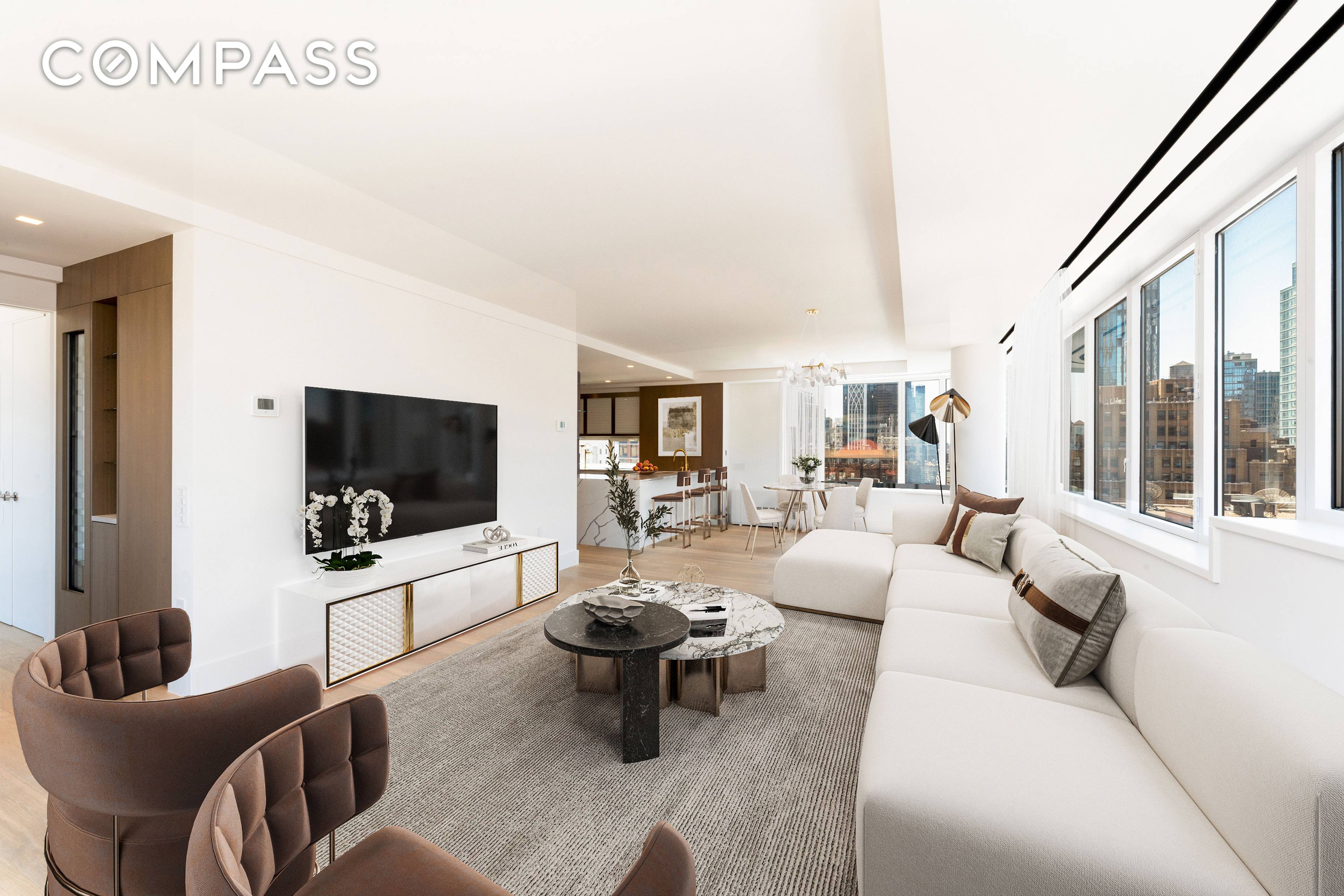 A Sexy and Stunning Marvel on Madison Avenue Where Grand Space and Views meet Todays Style and Design on Top of No Mad.