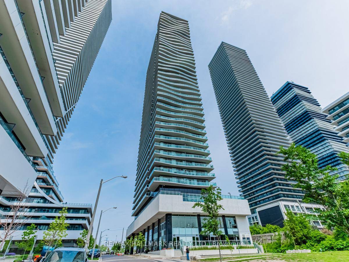 Own this stunning 2 Bed Media condo at 33 Shore Breeze Dr in the coveted Jade Waterfront Condos, where every room offers clear Lake Ontario views.