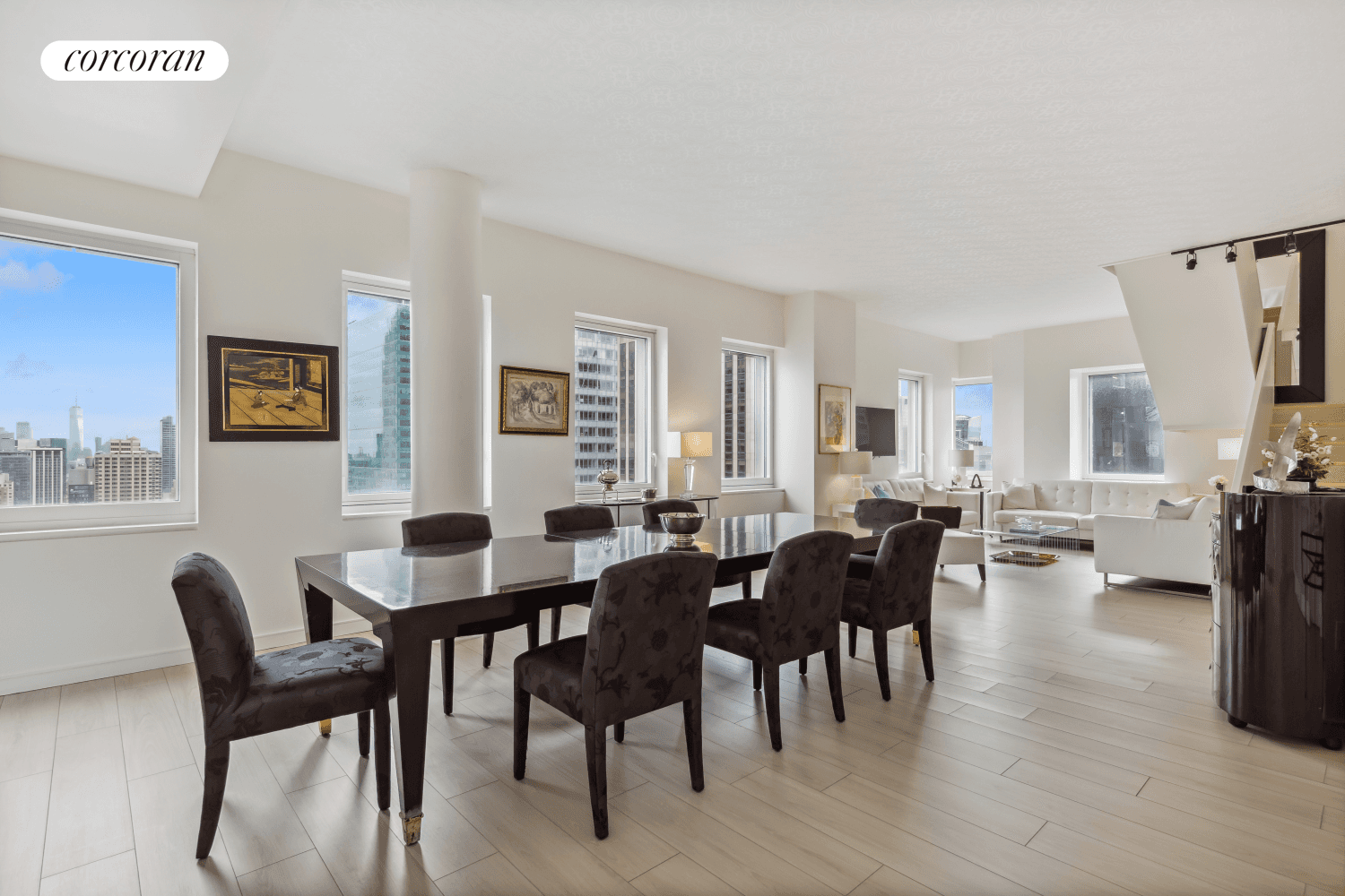 FULL FLOOR NEWLY RENOVATED DESIGNER PENTHOUSE, SPECTACULAR VIEWS FROM EVERY ROOM Not just an address.