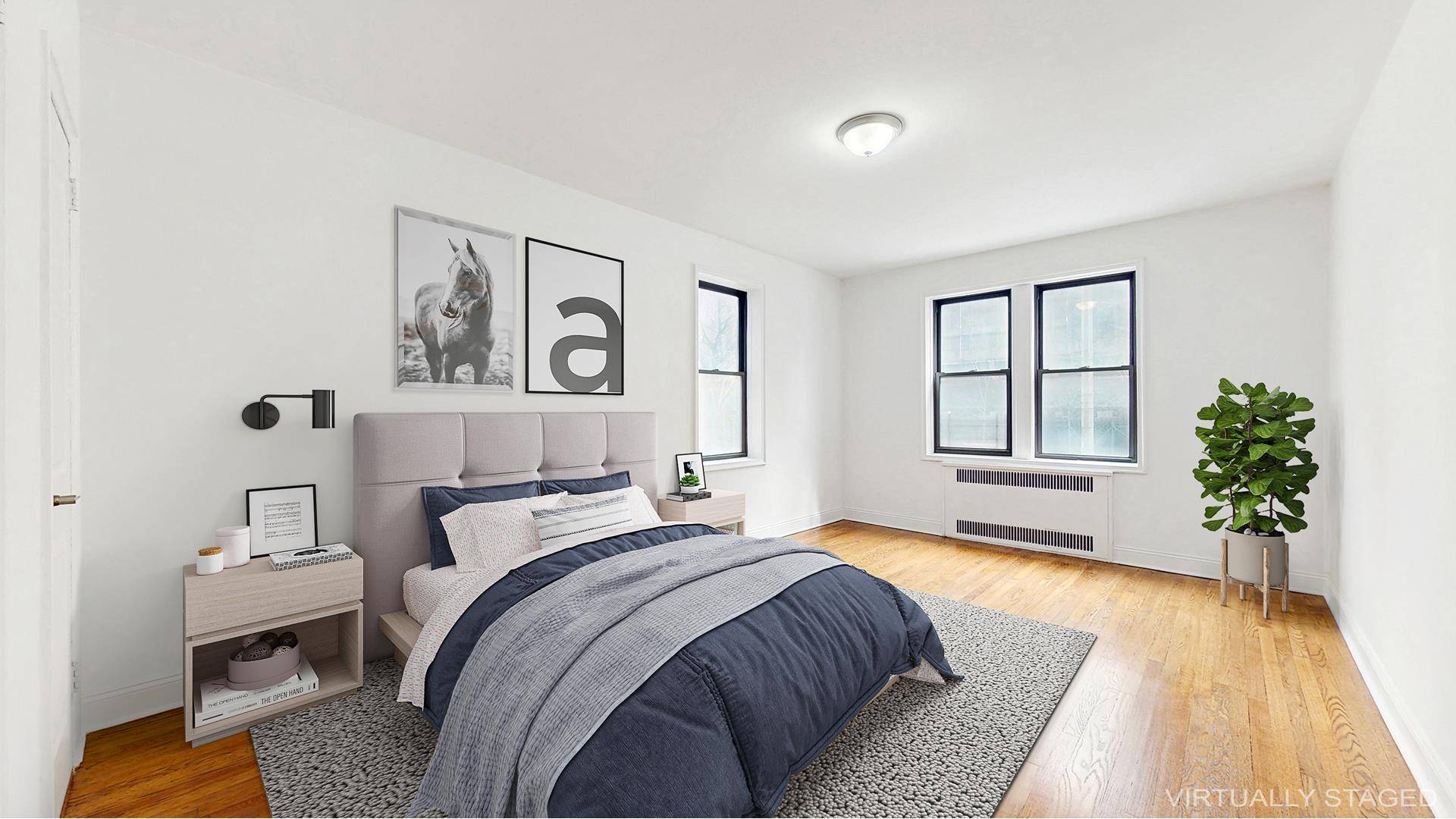 Welcome to 2835 Bedford Avenue, Unit 1B, nestled in a charming, pre war low rise building !