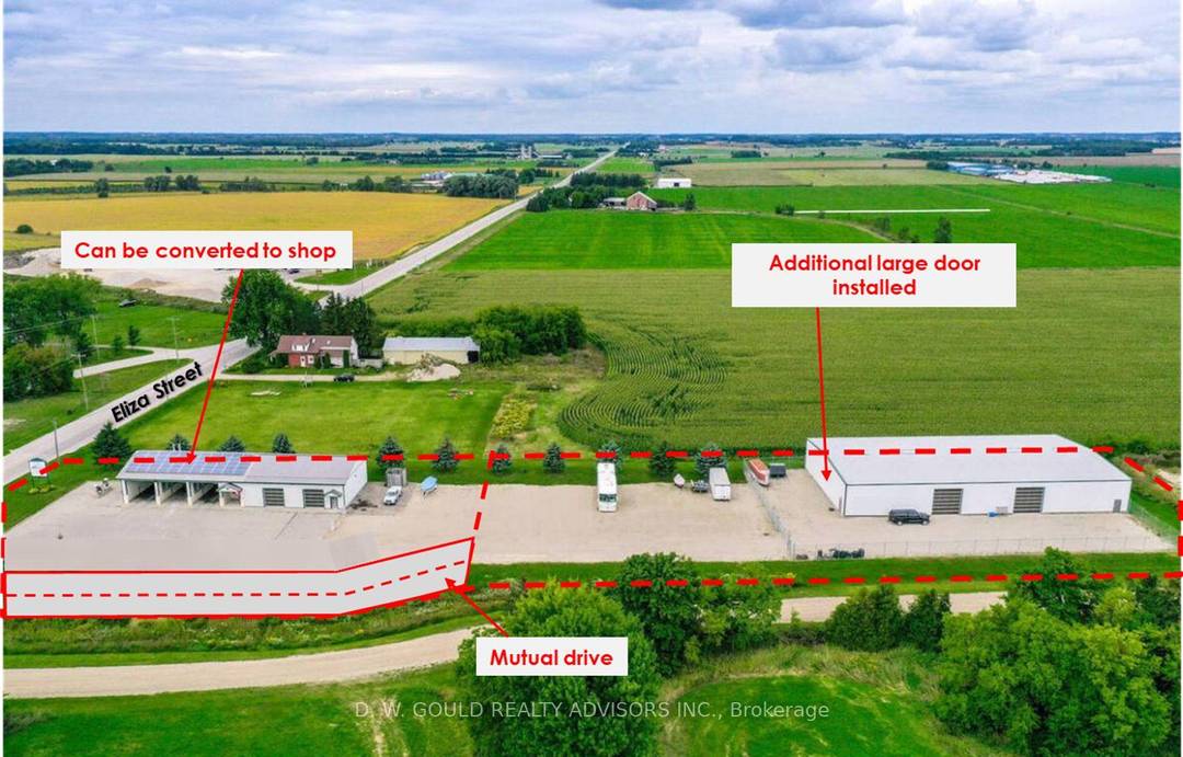 This property offers County Road exposure and features a total of 14, 018 sf of building area on 2.