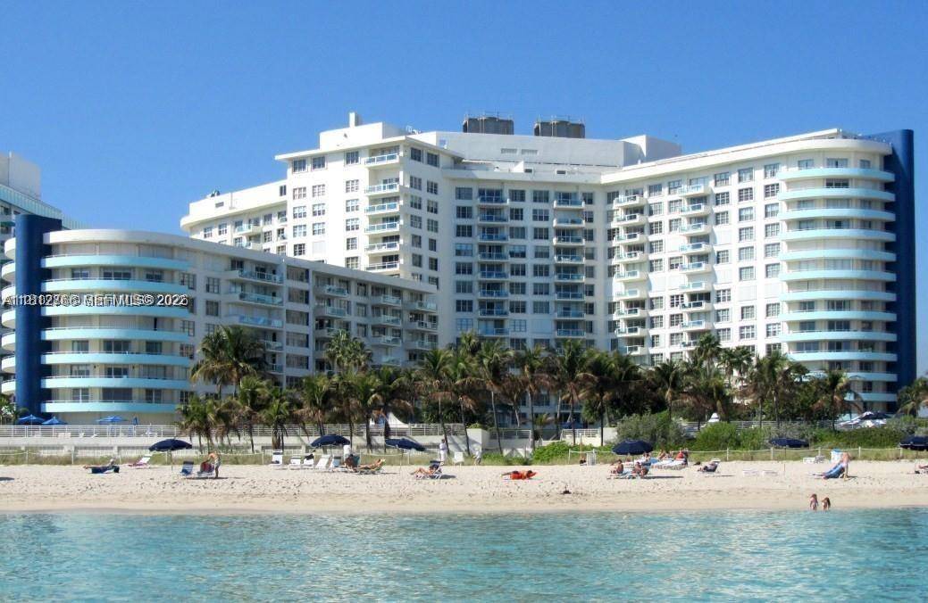 Exquisite oceanfront fully renovated 2 bedroom 2 bath facing the legendary joy architecture pool grounds and gardens by Morris Lapidus.