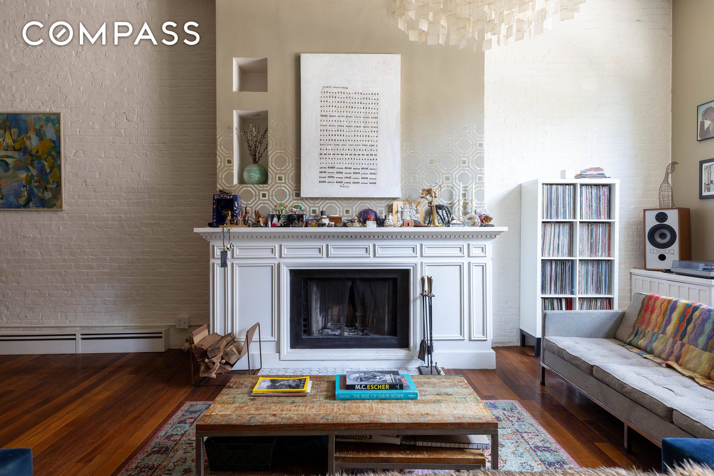 Rare amp ; Beautiful 2000sf Carriage House Duplex on Carlton Avenue with Two Bedrooms and a Convertible Third doubles as a guest room and ensuite bath with additional areas for ...