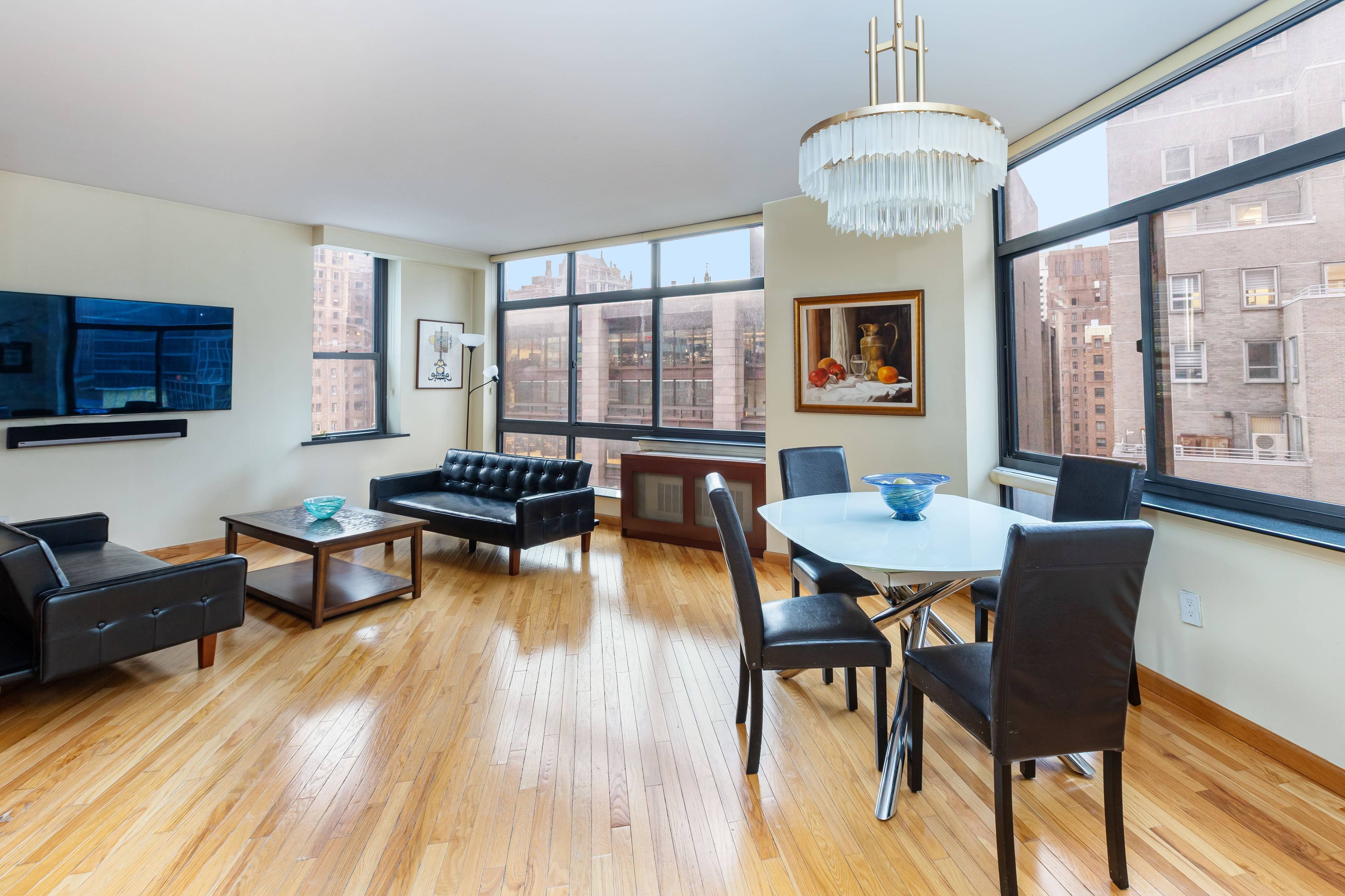 Defined by luxury and light, this exceptional 1, 270 sq.