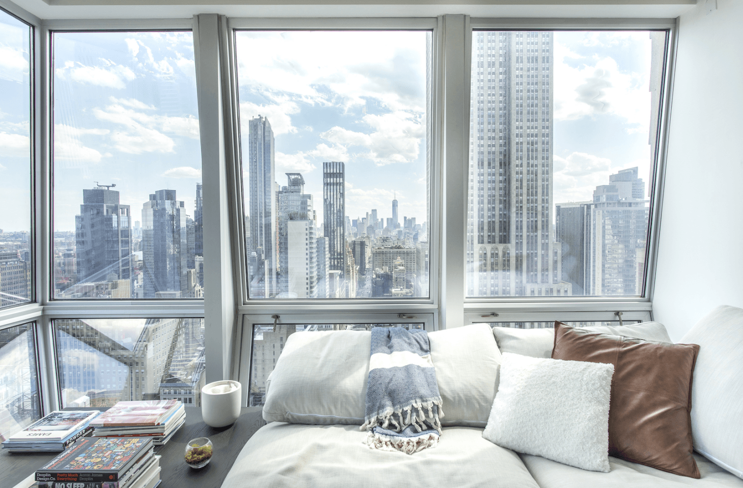 Iconic sweeping views from the 39th floor of The Residences at 400 5th Avenue.