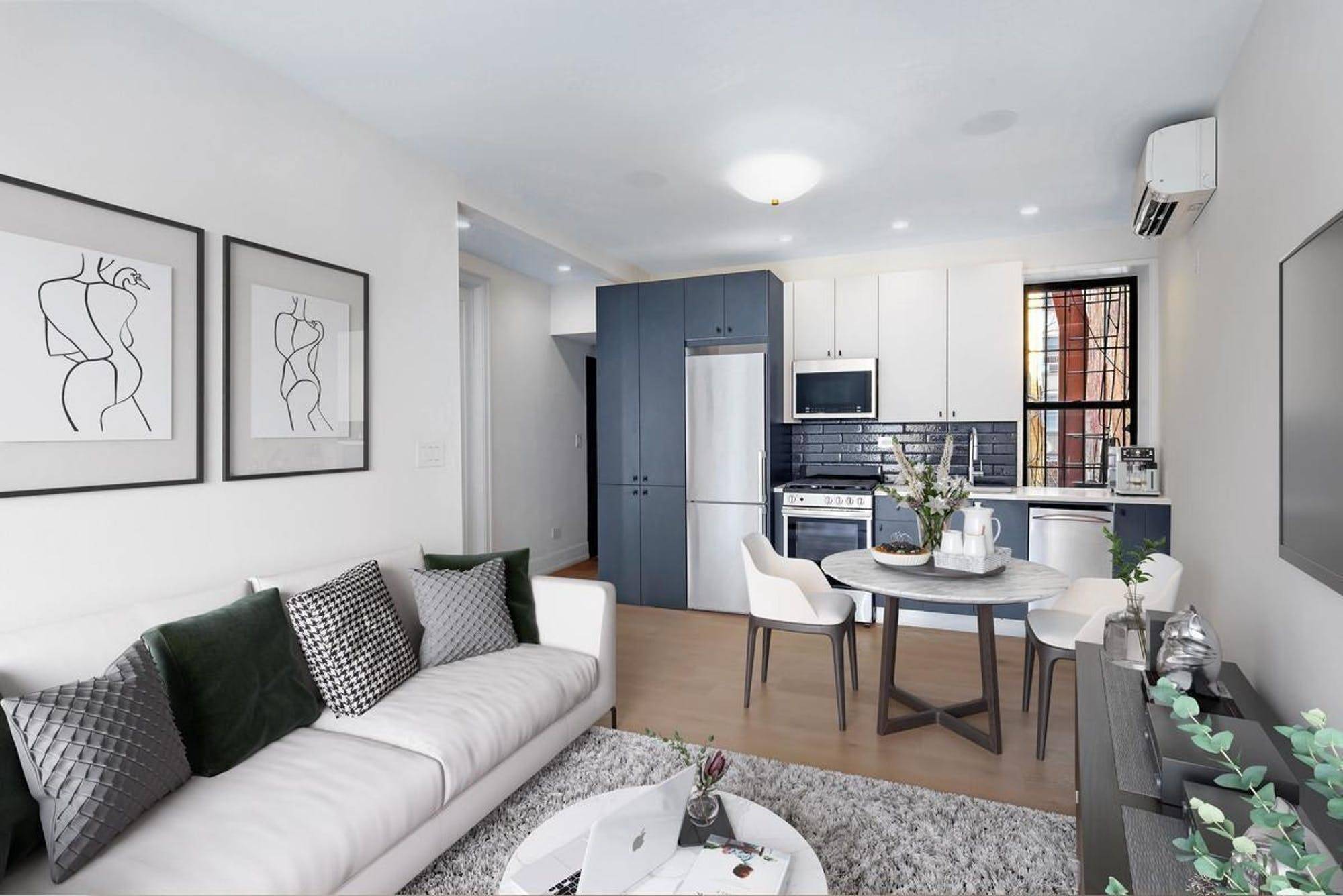 No Fee Welcome home to this beautifully renovated 1 bedroom apartment.