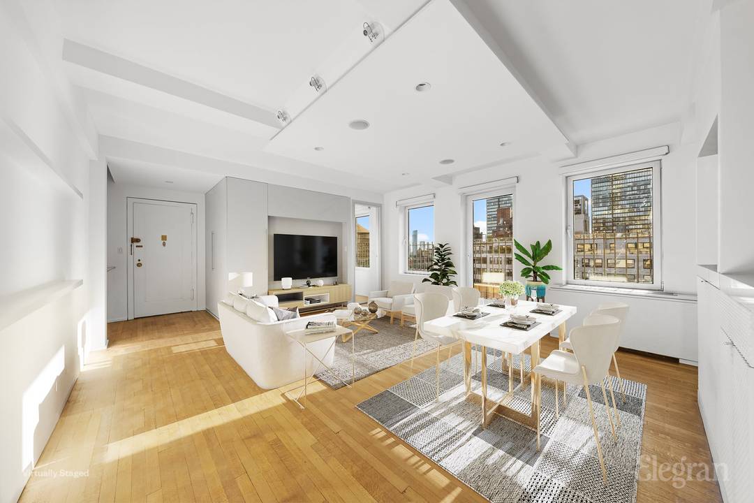 Welcome to this beautifully designed and fully renovated one bedroom home at 400 East 52nd Street, nestled on a serene cul de sac in the coveted Beekman Sutton Place neighborhoods.
